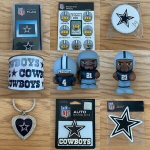 Dallas Cowboys NFL Fan Pack Lot – 25+ Items, New & Packaged